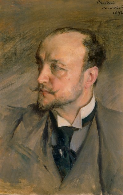 Selbstporträt von Giovanni Boldini von Giovanni Boldini